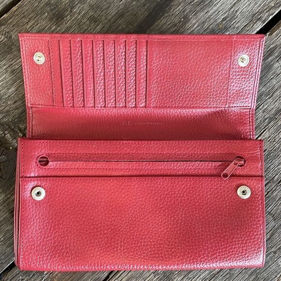 Ann Klein Leather Travel/Document Case aeauC - Picture 3 of 7